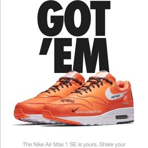 Nike Air Max 1 JDI “Just Do It” Edition